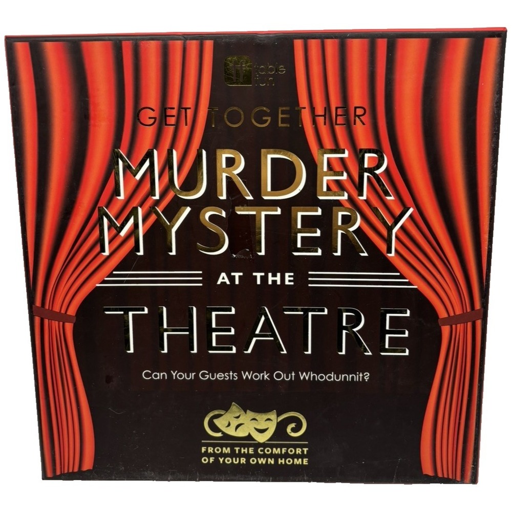 Murder Mystery at the Theatre NIB Can you figure out whodunnit?